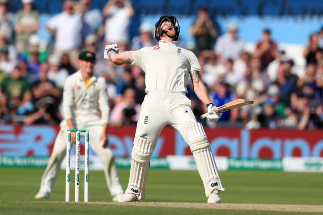 <p>Ben Stokes’ unbeaten 135 clinched victory for England in the third Ashes Test at Headingley in 2019 (Mike Egerton/PA)</p>