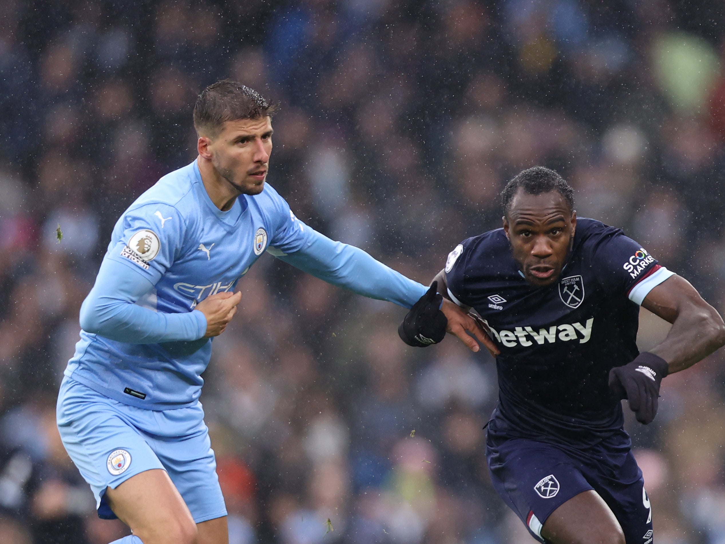 West ham v discount man city tv