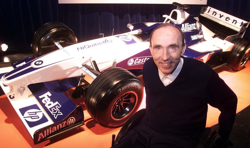 Sir Frank Williams’ Formula 1 career in pictures