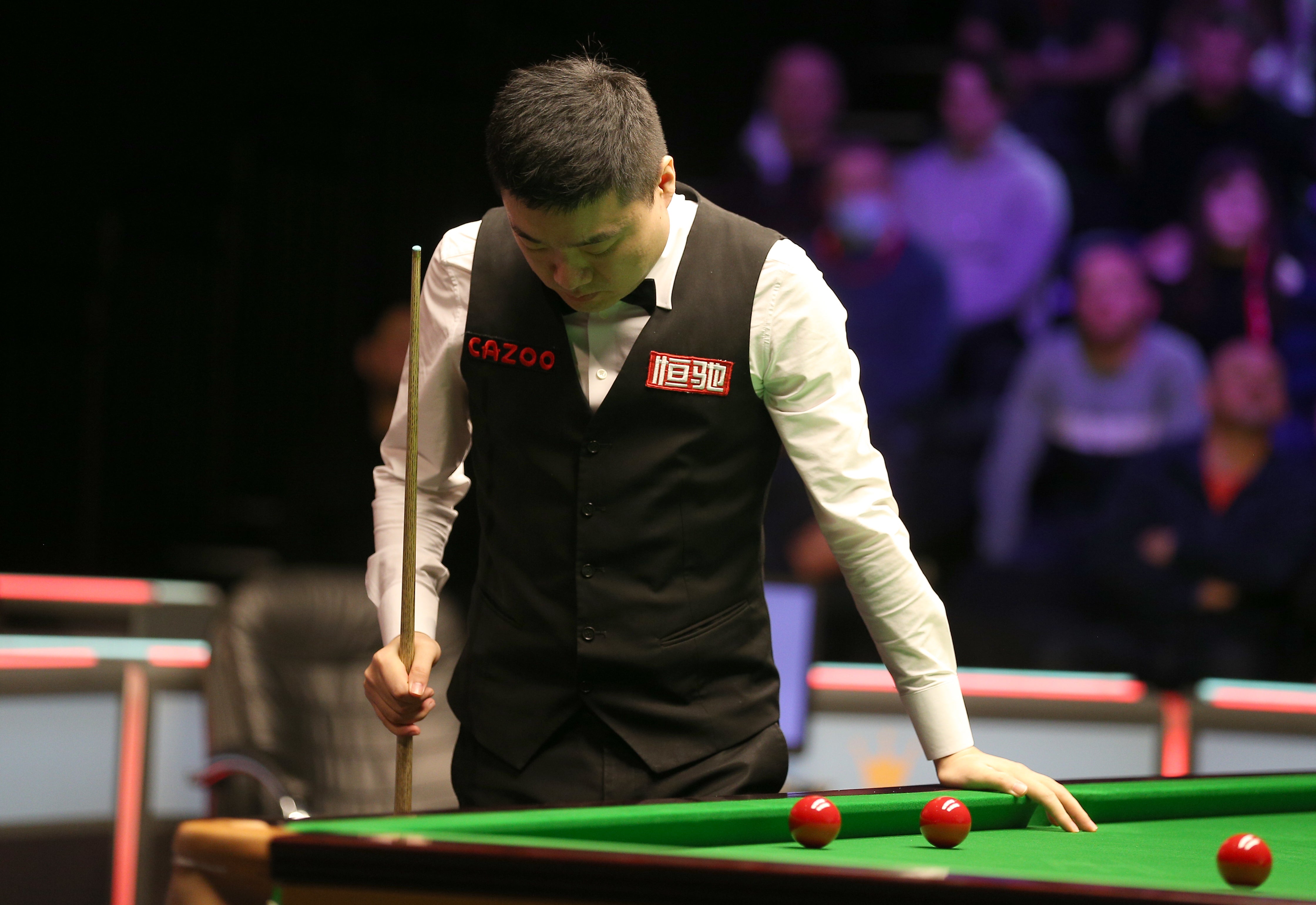 Ding Junhui suffered a defeat (Nigel French/PA)