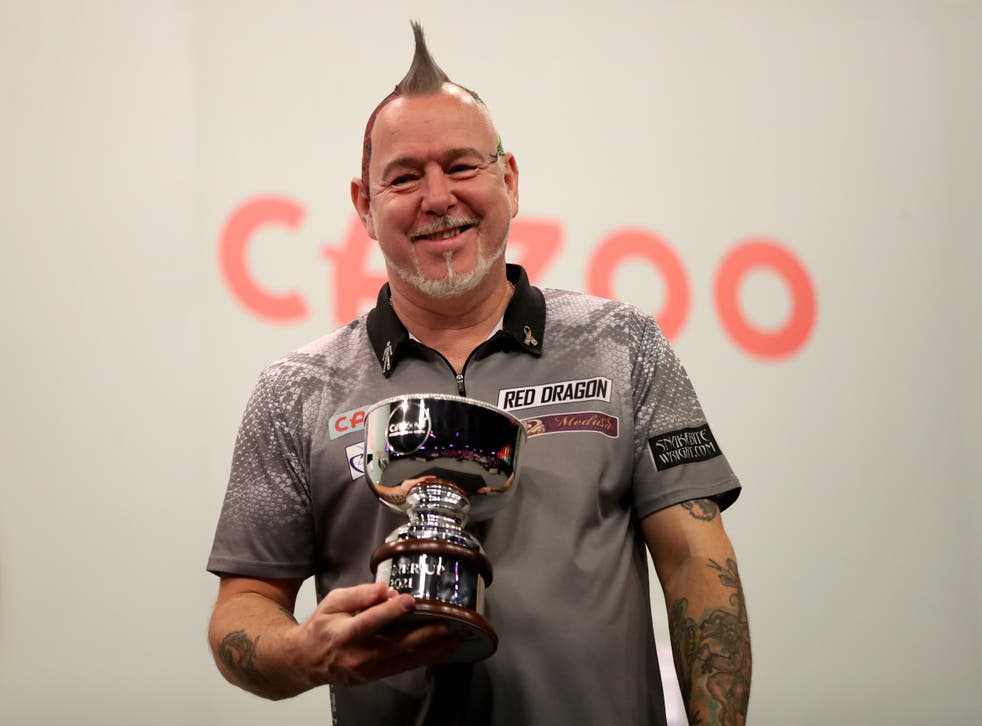 Peter Wright had finished runner-up trophy at last week’s Grand Slam of Darts (Bradley Collyer/PA)