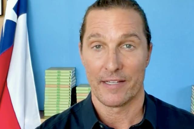 <p>Matthew McConaughey says he will not run for Texas governor  </p>