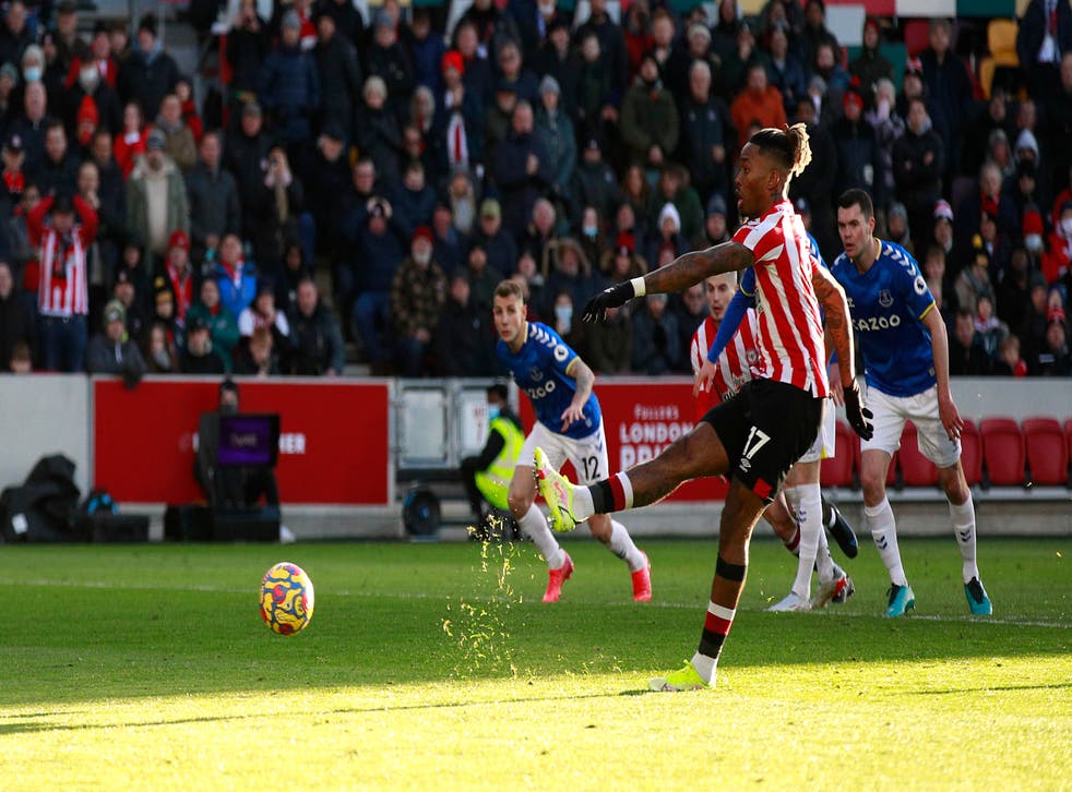 <p>The Bees striker scored his fifth goal of the season</p>