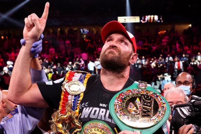 Fury has spoken openly for several years about his mental health battle