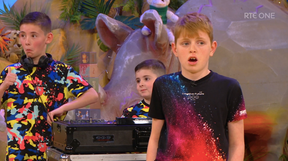 child has priceless reaction to boy singing ave maria on the late late toy show indy100 child has priceless reaction to boy singing ave maria on the late late toy show indy100