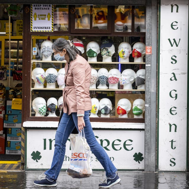 Ministers have been urged to taka a firmer stance on masks (PA)