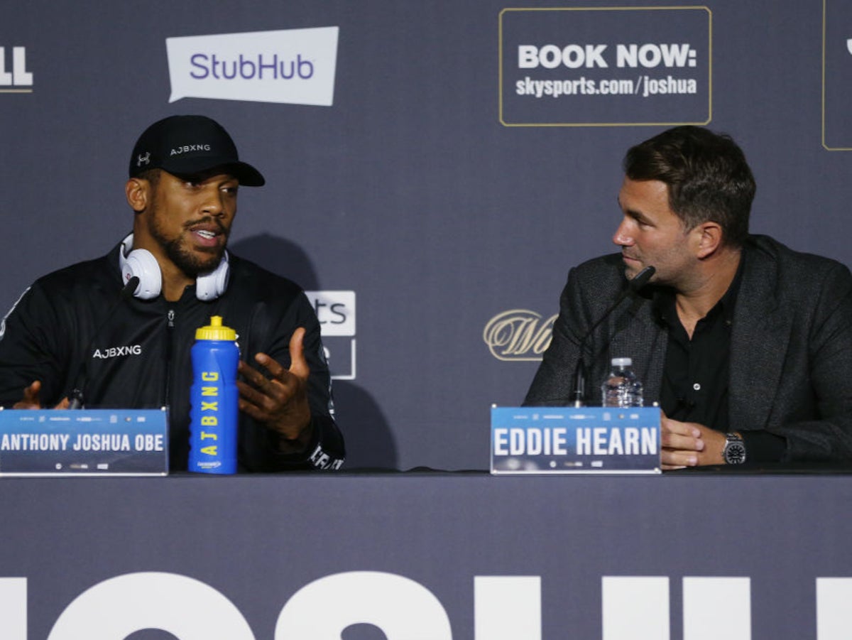 Anthony Joshua still ‘biggest draw in boxing’ over Tyson Fury, claims Eddie Hearn