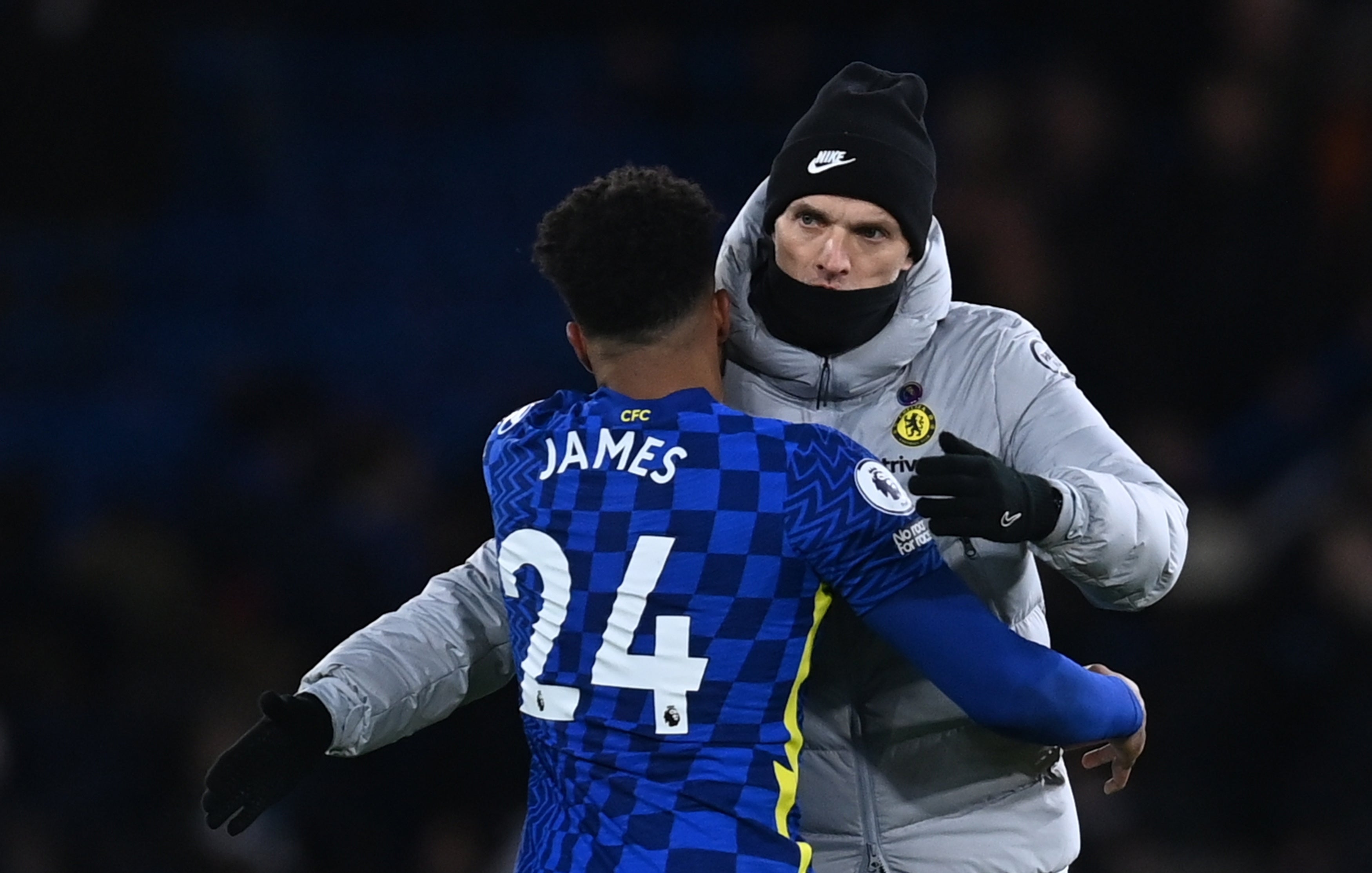 Reece James and Thomas Tuchel worked together at Chelsea