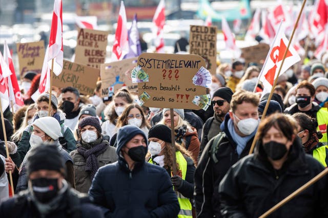 Virus Outbreak Germany COVID Bonus