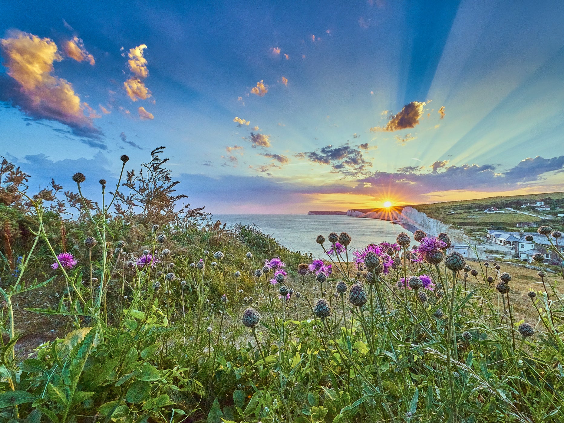 The National Trust’s Seven Sisters country park in East Sussex