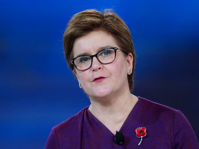 <p>Scotland's first minister Nicola Sturgeon</p>