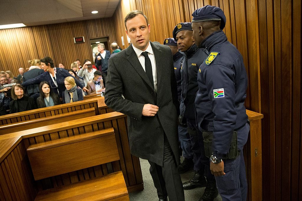 Pistorius has reportedly asked his girlfriend’s family to forgive him
