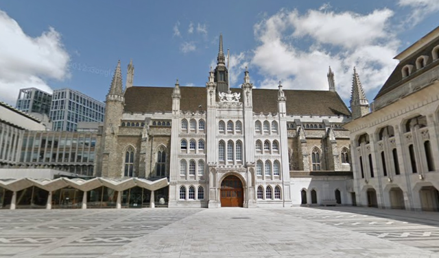 <p>The conference was held at the Guildhall in central London. </p>