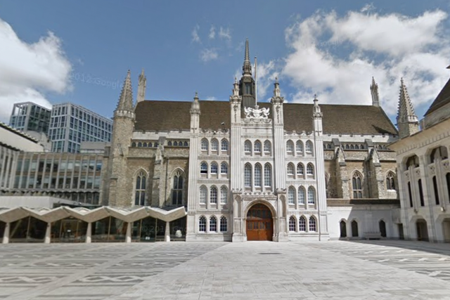 <p>The conference was held at the Guildhall in central London. </p>