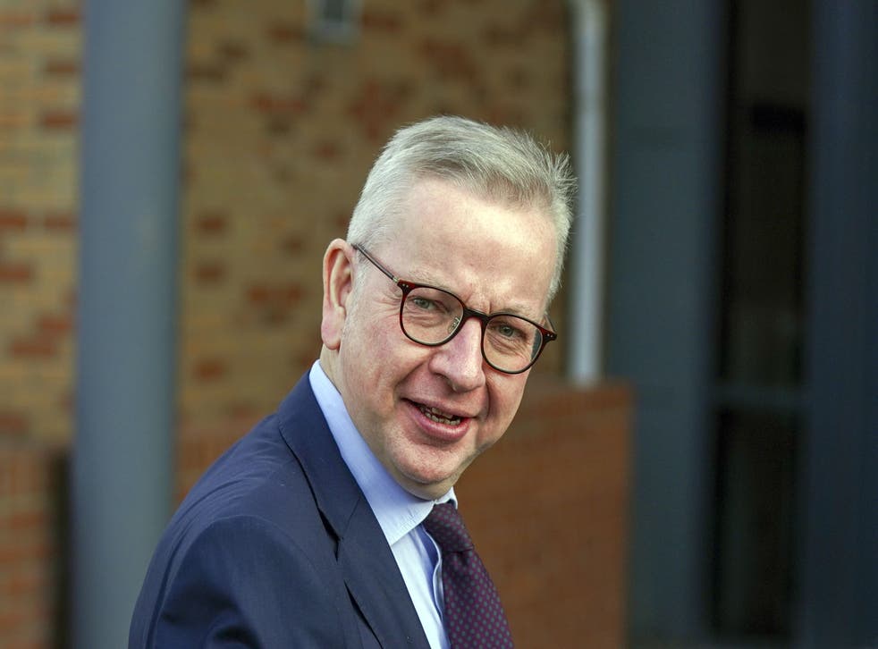 Housing Secretary Michael Gove said he expects to announce ‘shortly’ measures to bring ‘some relief’ to leaseholders over building safety bills (Steve Parsons/PA)