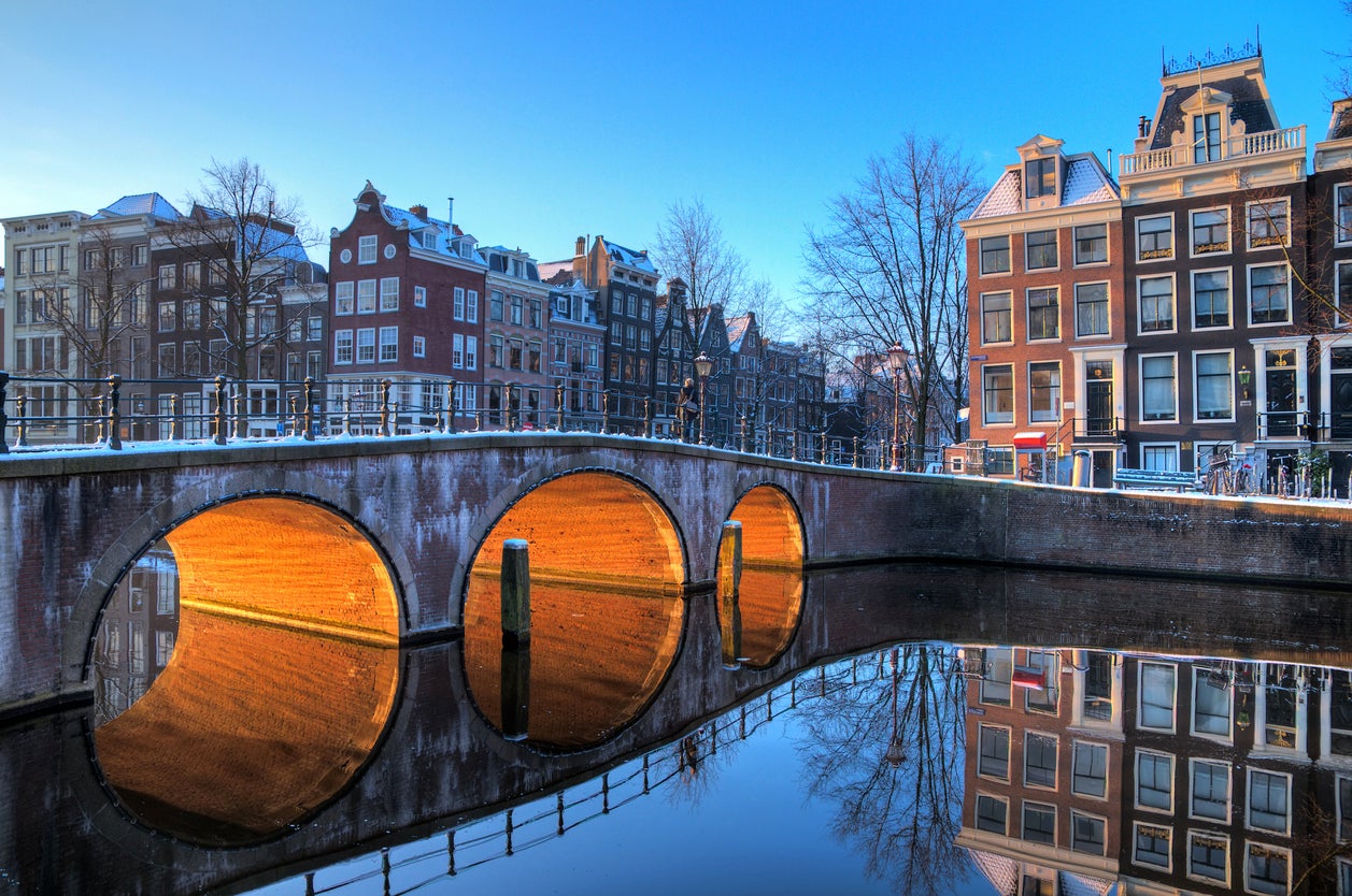 Amsterdam is a popular winter city break