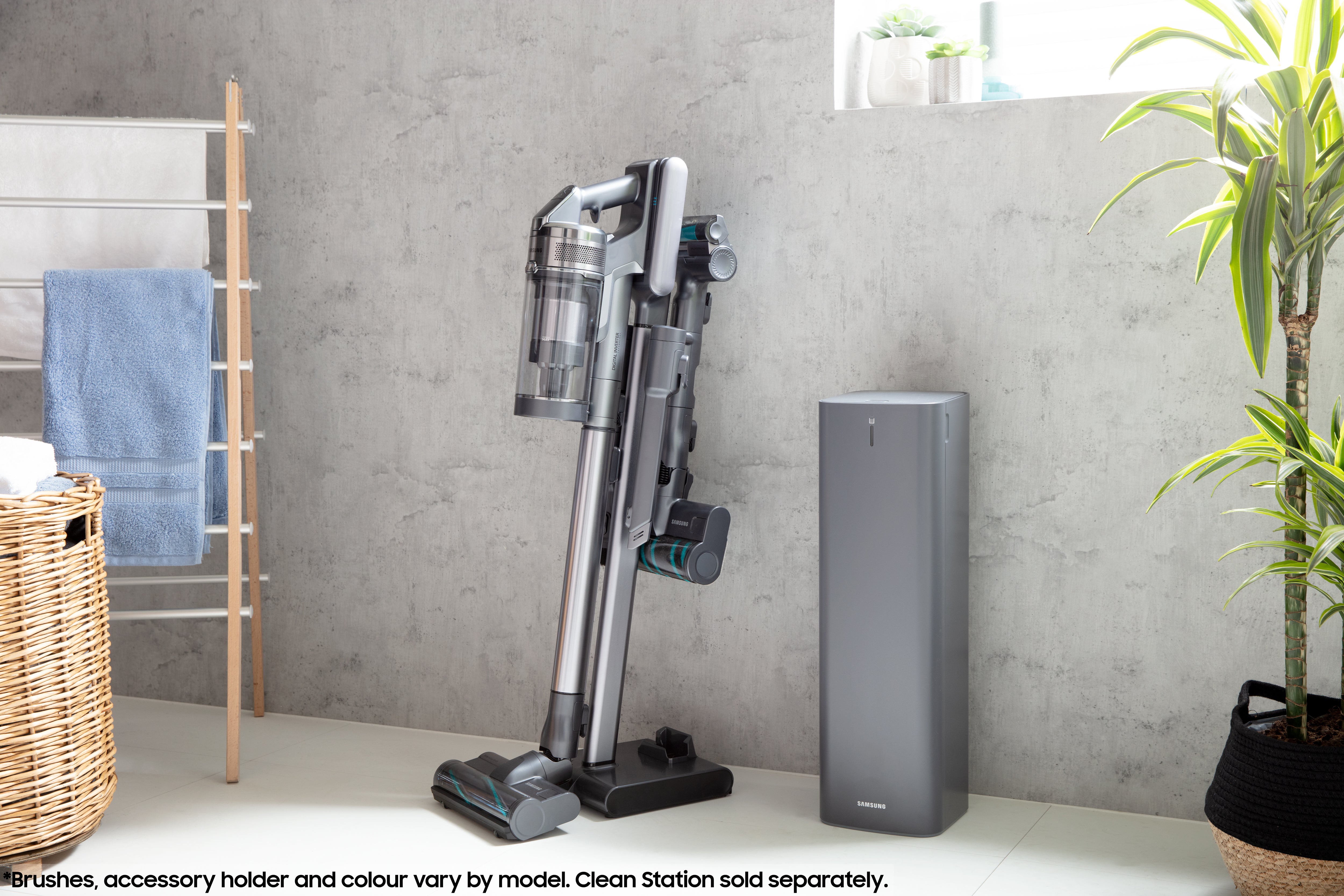 The Clean Station is the ideal accompaniment to a Samsung vacuum