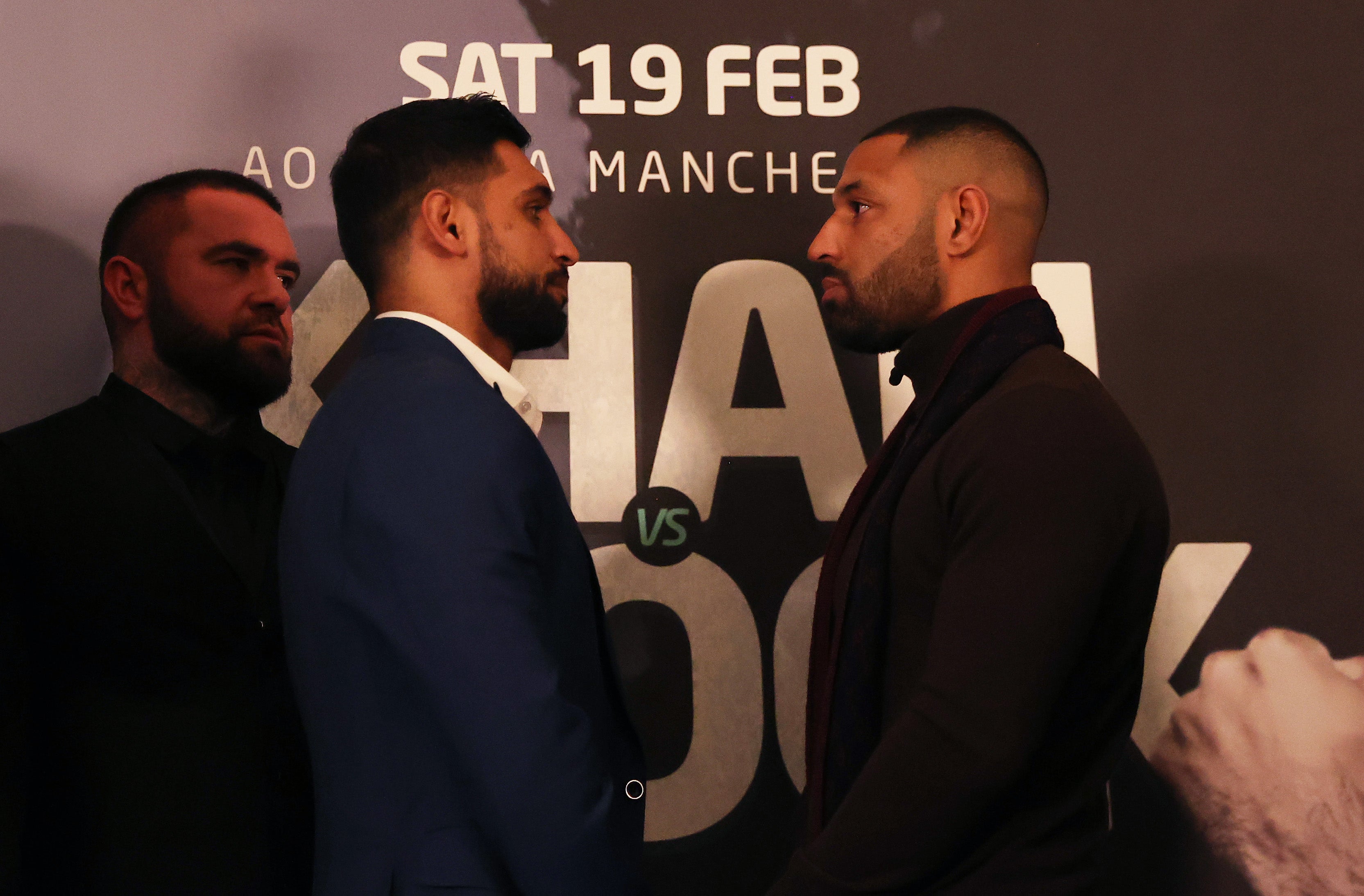 Amir Khan and Kell Brook go head-to-head at the press conference
