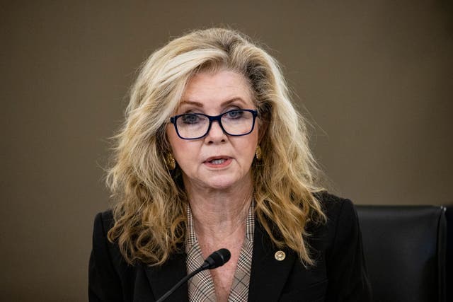 <p>Sen Marsha Blackburn, a Republican member of the Senate Committee on Commerce, Science and Transportation</p>