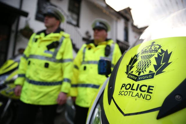 Two men were arrested (Andrew Milligan/PA)