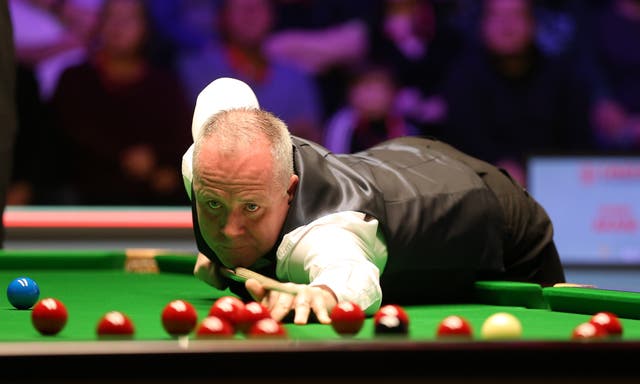 John Higgins crashed to a shock defeat in York (Nigel French/PA)