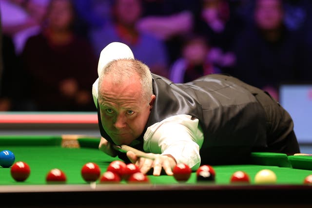 John Higgins crashed to a shock defeat in York (Nigel French/PA)