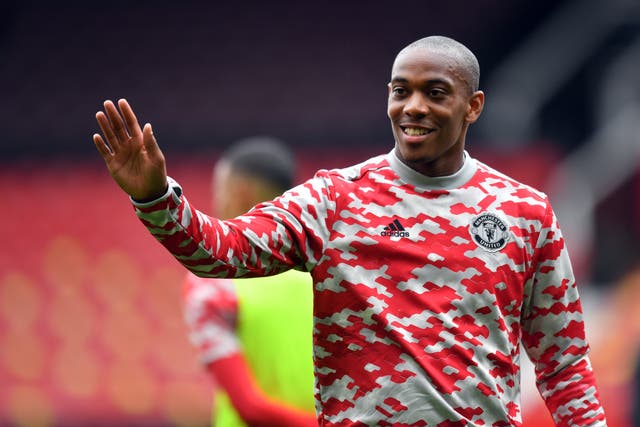Manchester United’s Anthony Martial ahead of a pre-season friendly (Anthony Devlin/PA)