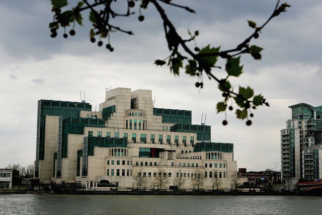 <p>MI6’s headquarters are located at Vauxhall Cross in London </p>