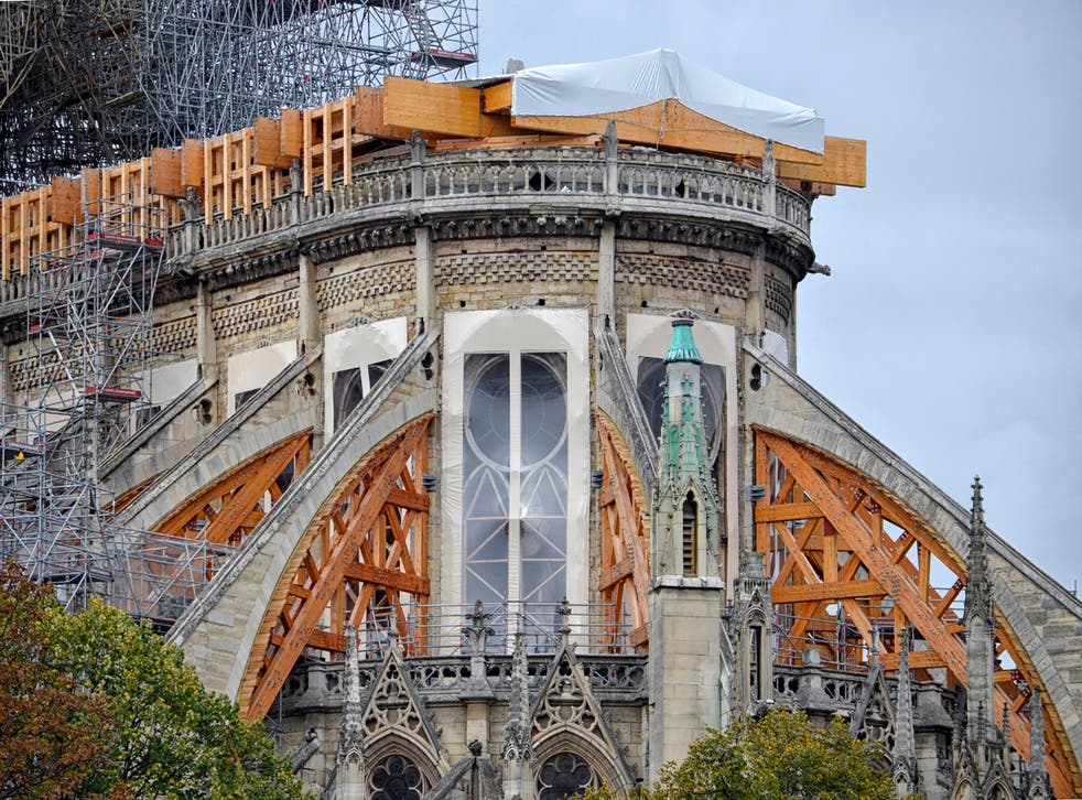 <p>Notre Dame is in its third year of renovations</p>