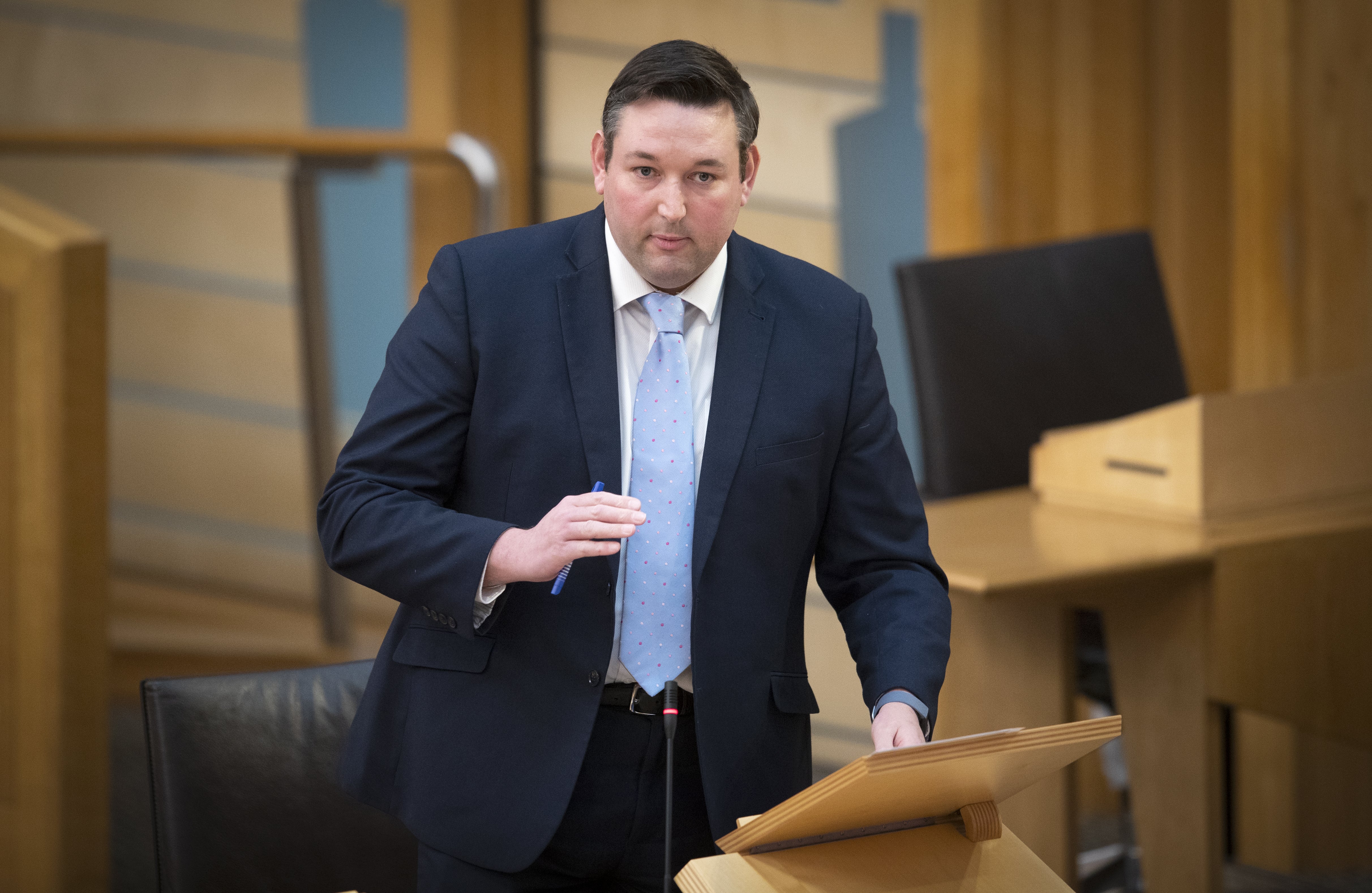 Miles Briggs said the figures were ‘a source of shame for the SNP’ (Jane Barlow/PA)