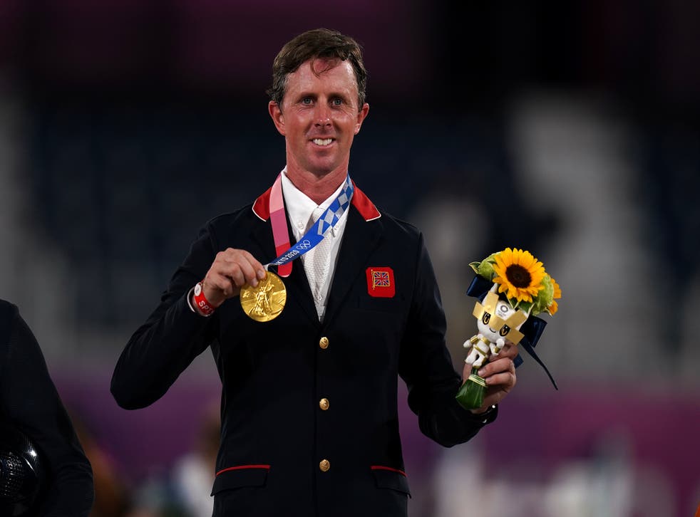 Olympic showjumping champion Ben Maher