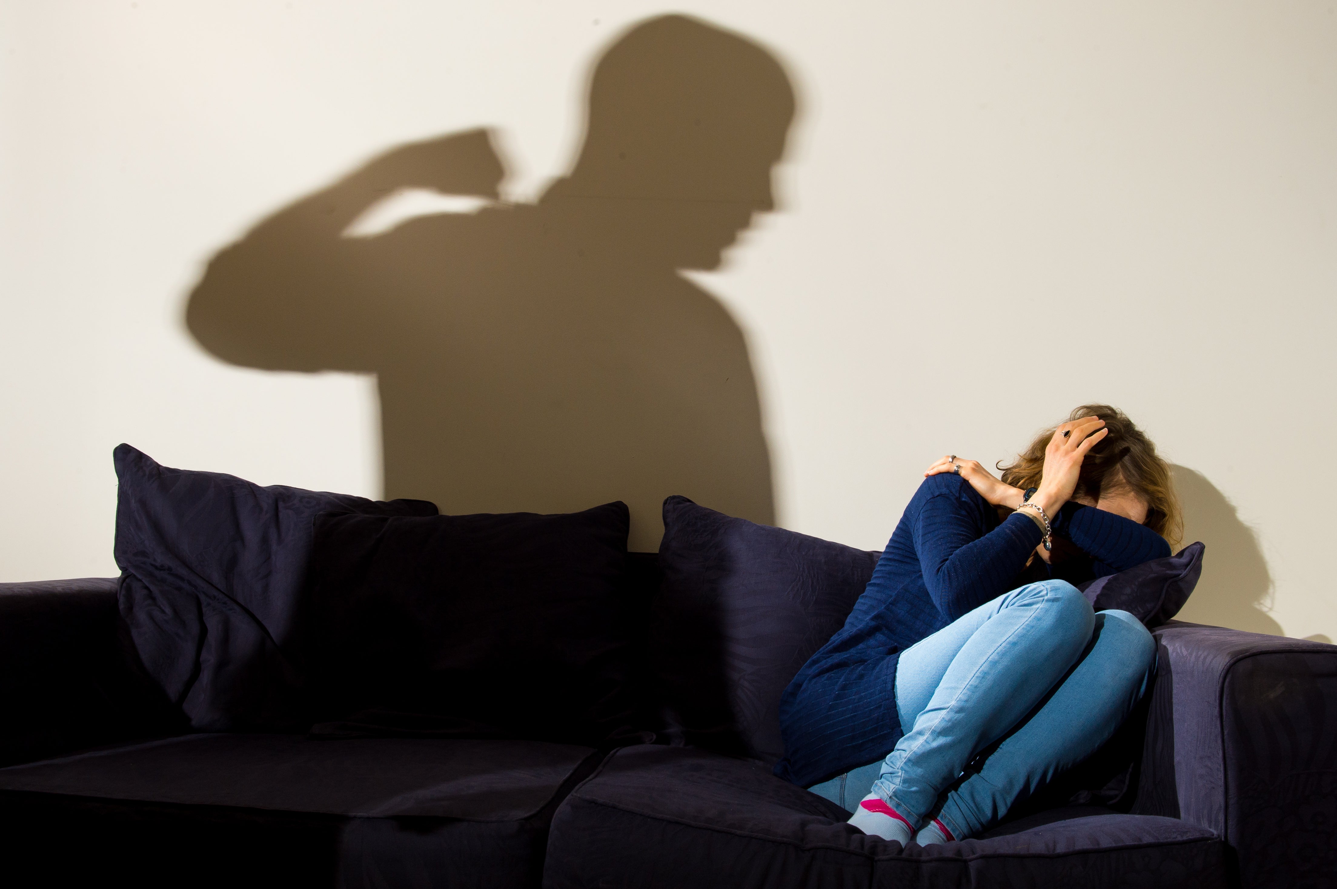 The number of domestic abuse incidents has risen 4% in 2020-21 (Dominic Lipinski/PA)