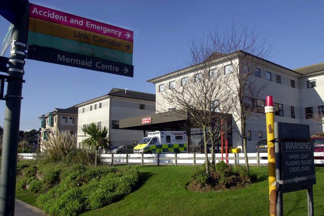 The Royal Cornwall Hospital in Truro (Paul Armiger/PA)