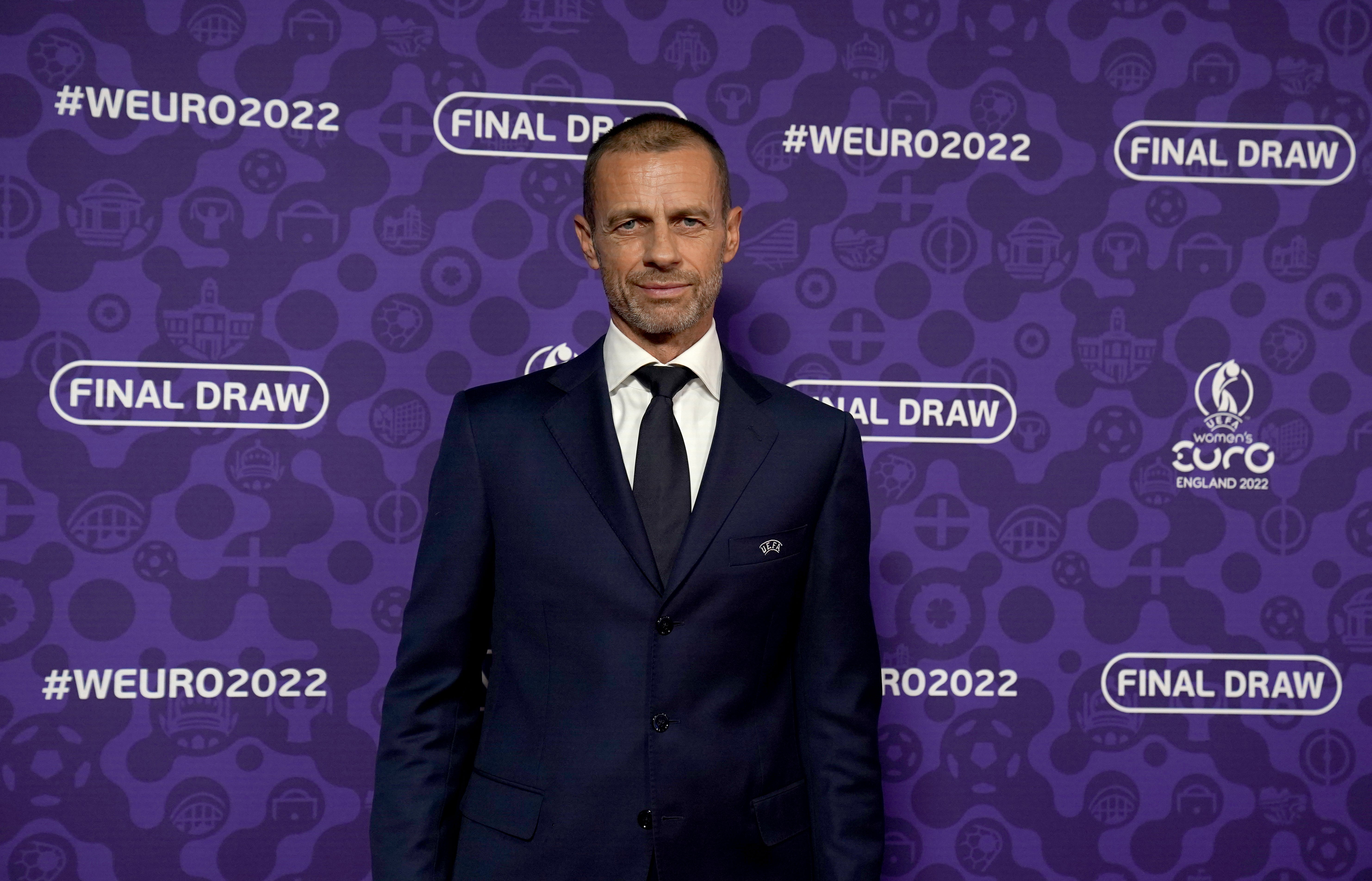 UEFA president Aleksander Ceferin welcomed the resolution from the EU Council (Nick Potts/PA)
