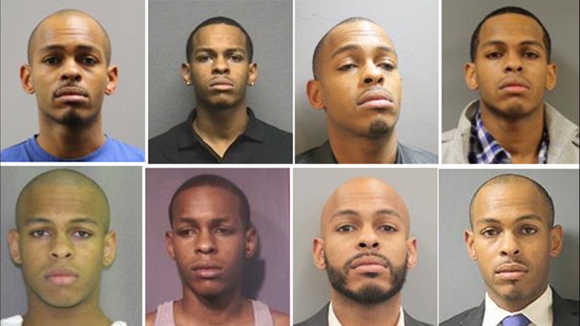 <p>Various mugshots of Lee Price III</p>