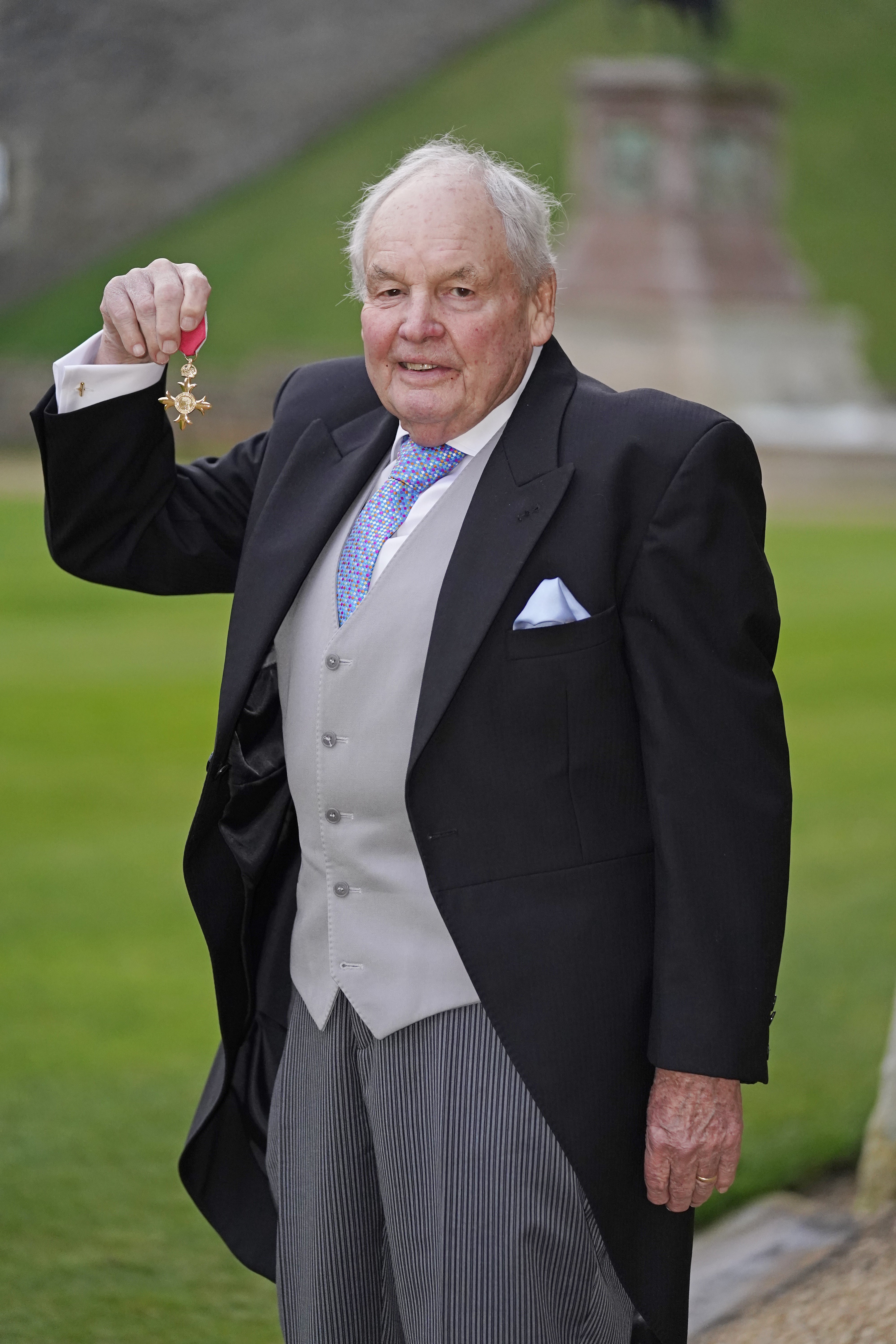 Tony Hatch with the OBE (Andrew Matthews/PA)