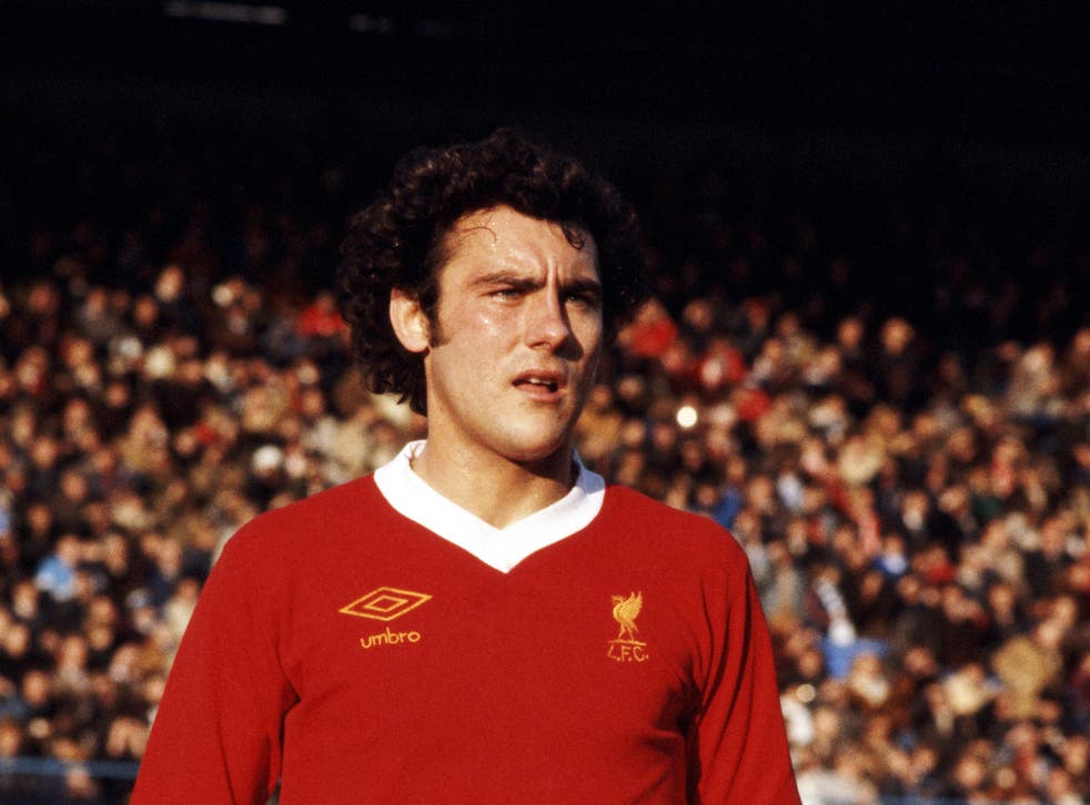 <p>Ray Kennedy in action for Liverpool in 1977</p>