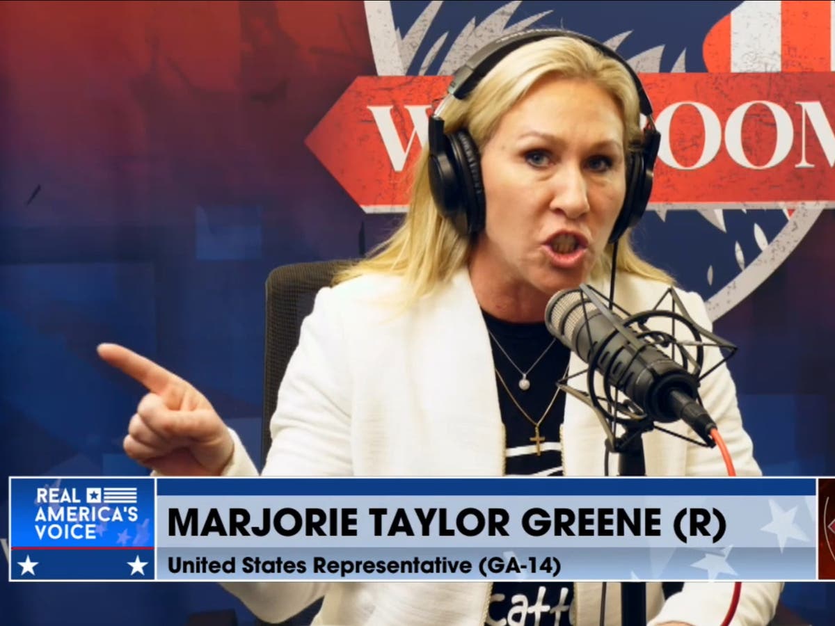 Marjorie Taylor Greene launches Islamophobic attack on Ilhan Omar calling her a ‘bloodthirsty’ Al Qaeda supporter Marjorie Taylor Greene launches Islamophobic attack on Ilhan Omar calling her a ‘bloodthirsty’ Al Qaeda supporter