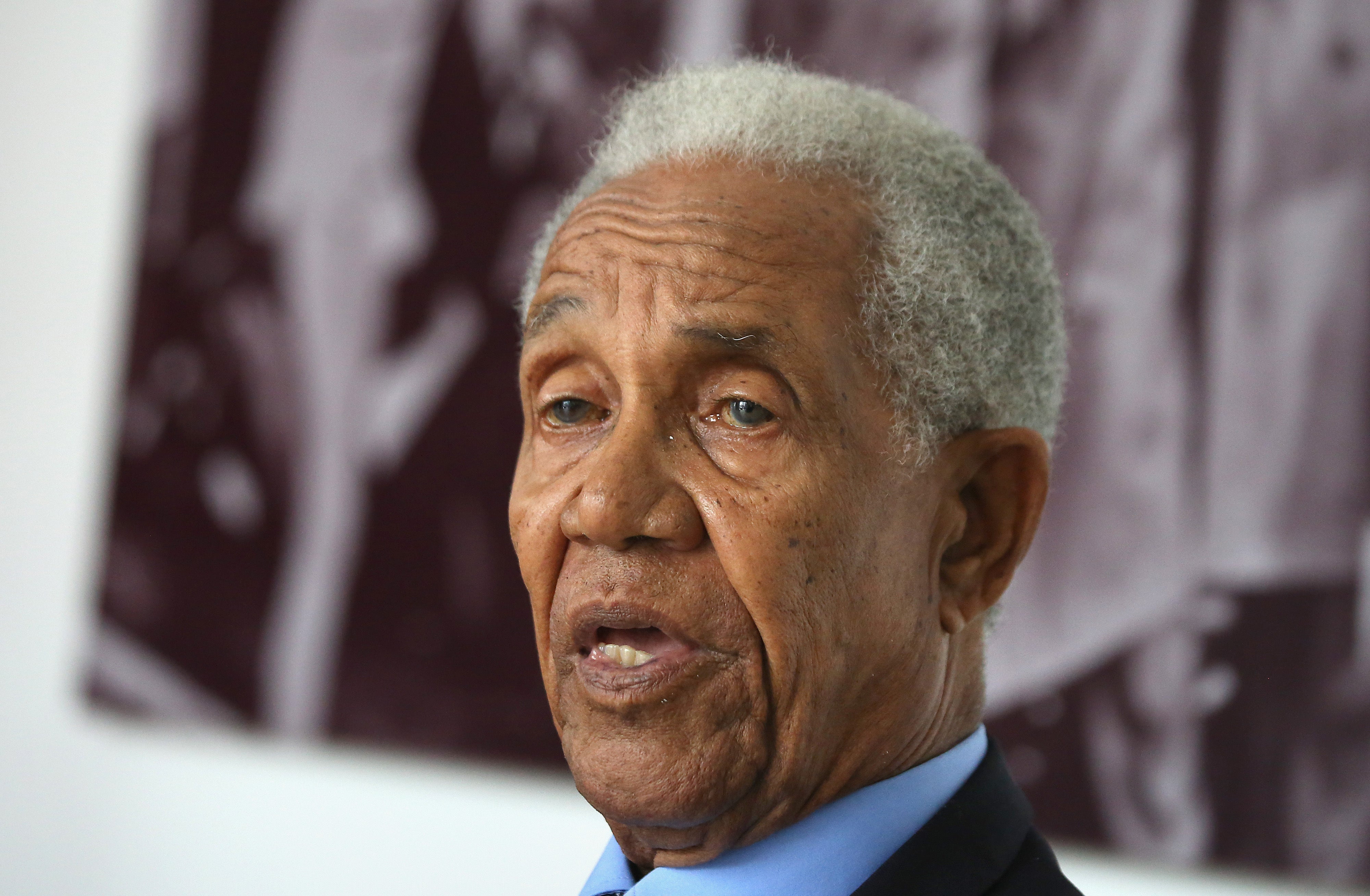 Sir Garry Sobers during an interview at VBR in London (Philip Toscano/PA)