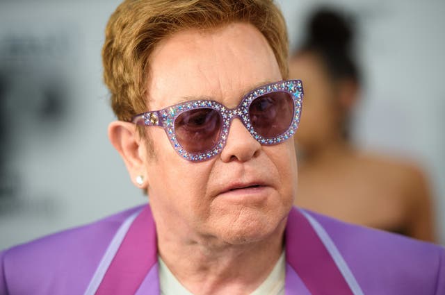 File photo dated 24/07/19 of Sir Elton John (Matt Crossick/PA)