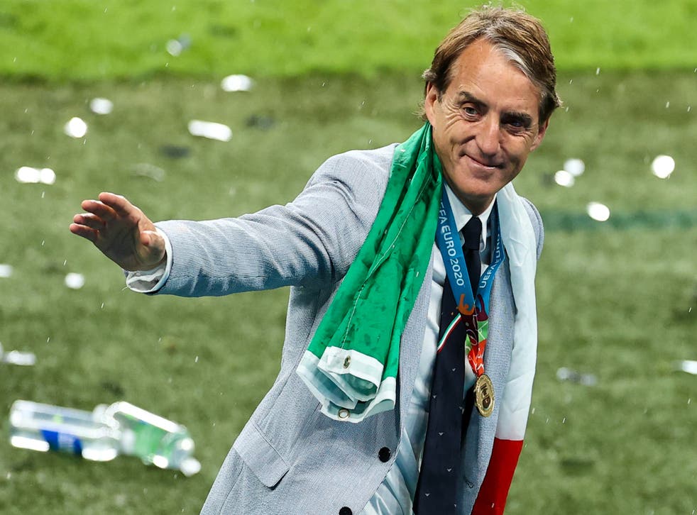 Italy coach Roberto Mancini (DPA/PA)