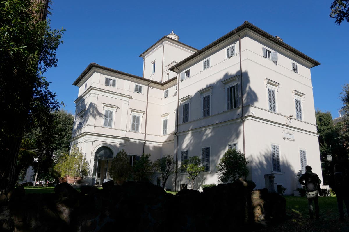 For sale: Rome villa restored by Texas princess auctioned