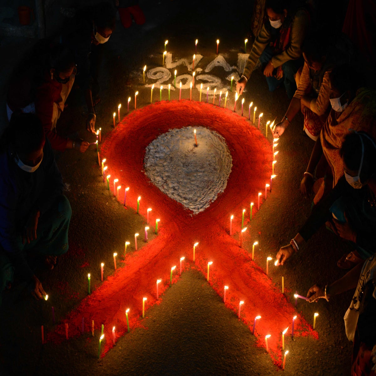 Belvedere RED Shines Awareness for World AIDS Day