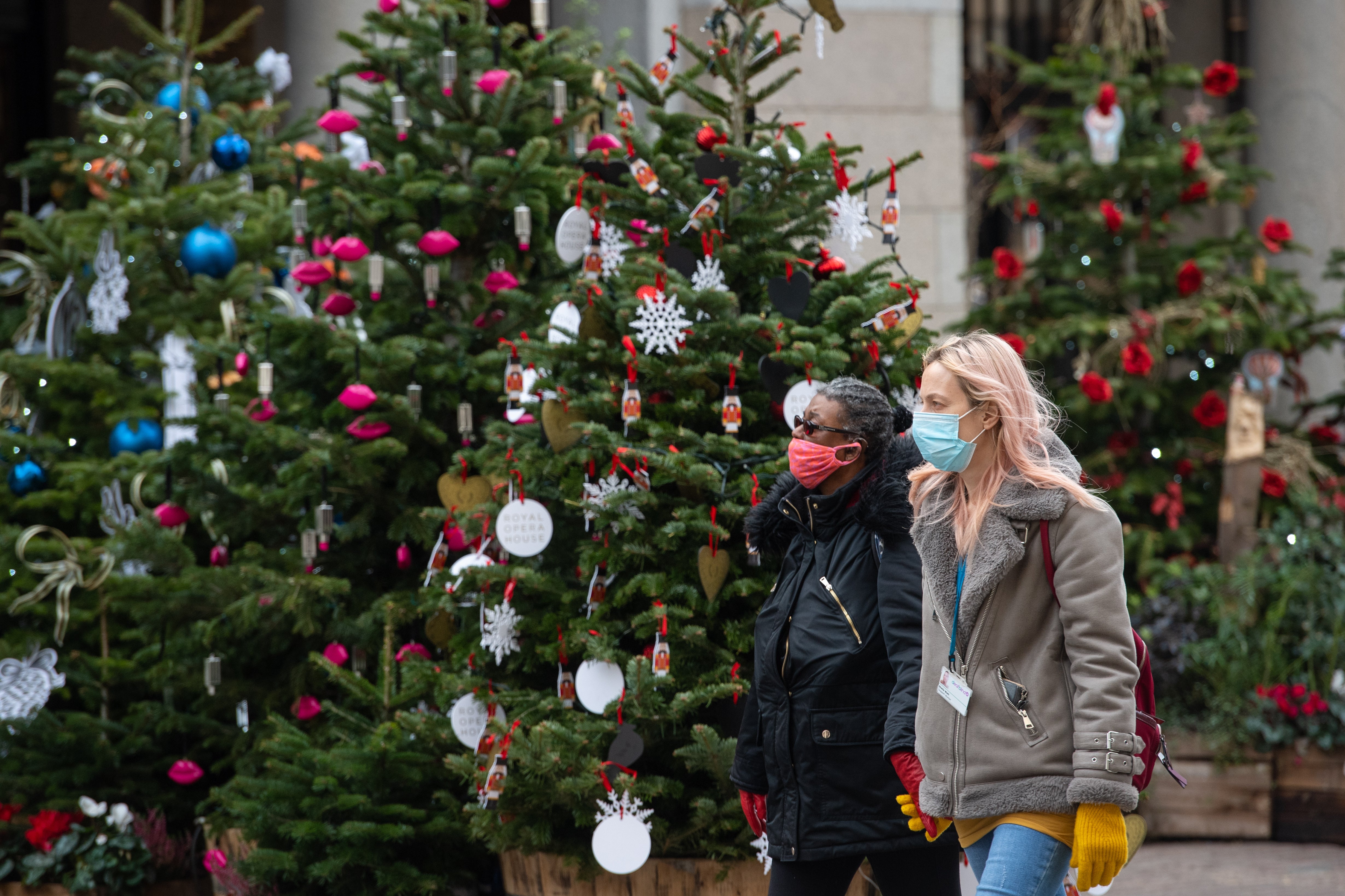 People are being urged to take lateral flow tests before mixing at Christmas (Dominic Lipinski/PA)