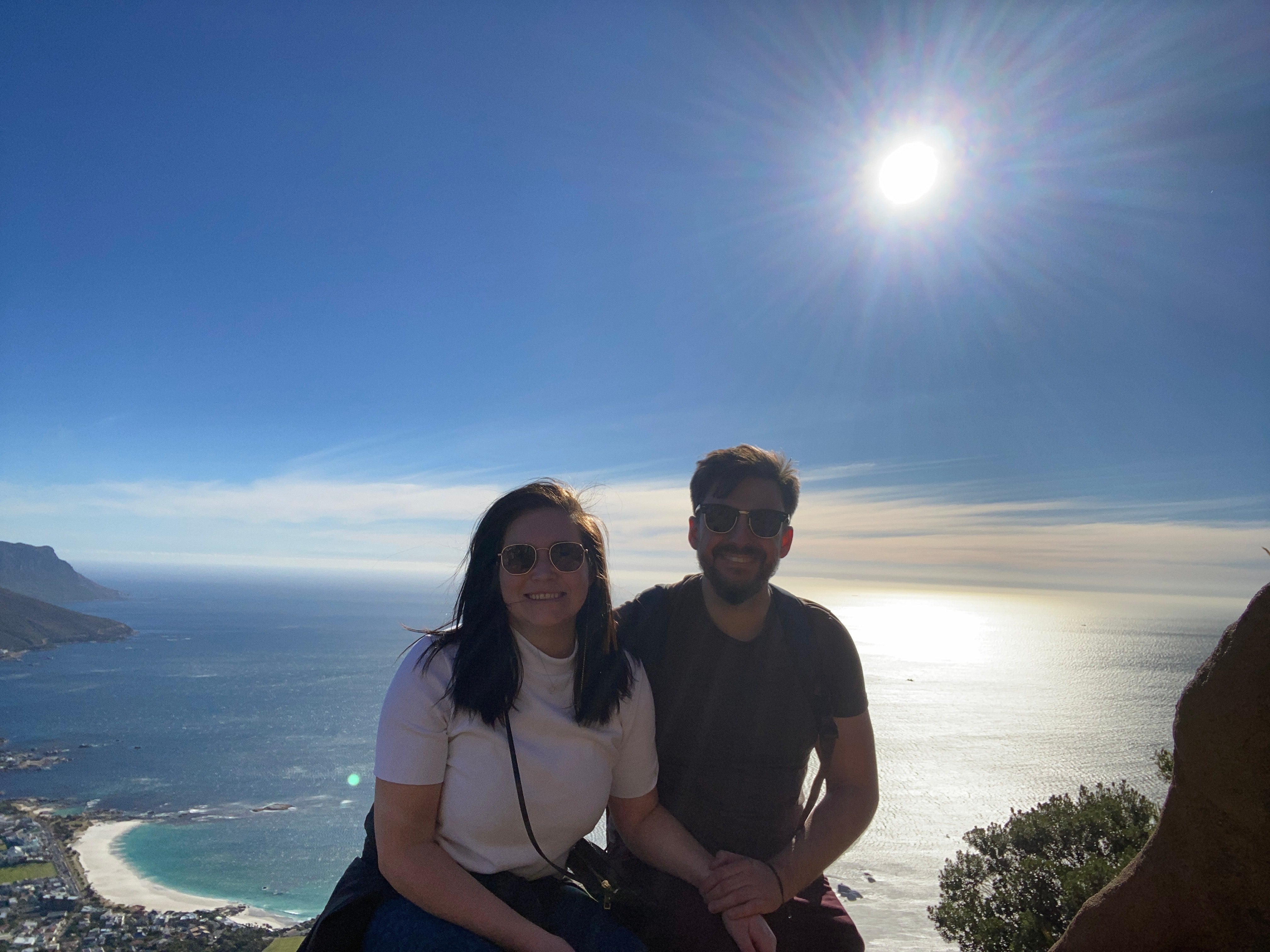 Emily and Owen exploring South Africa