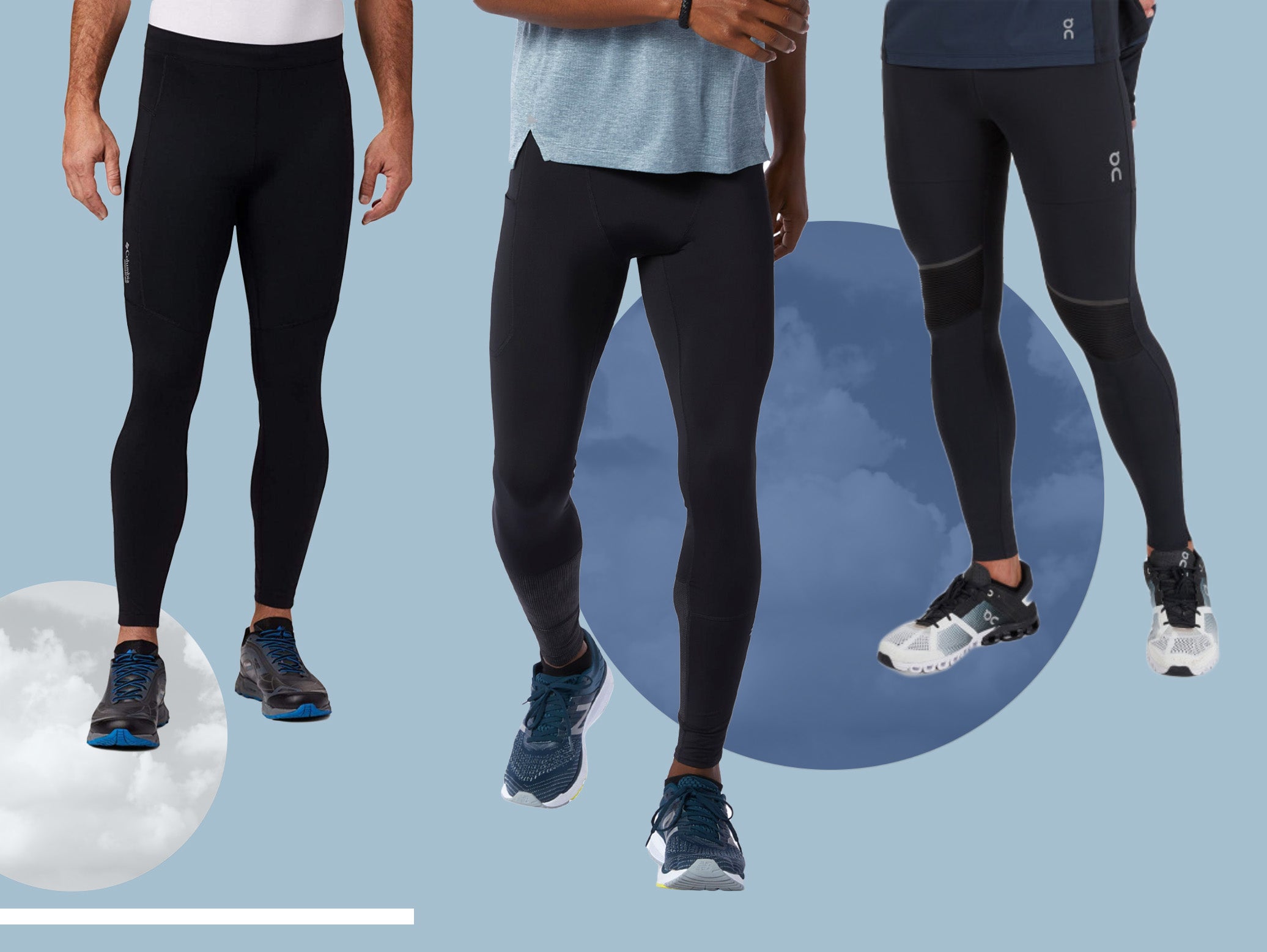 Mens Cold Weather Running Pants & Tights.