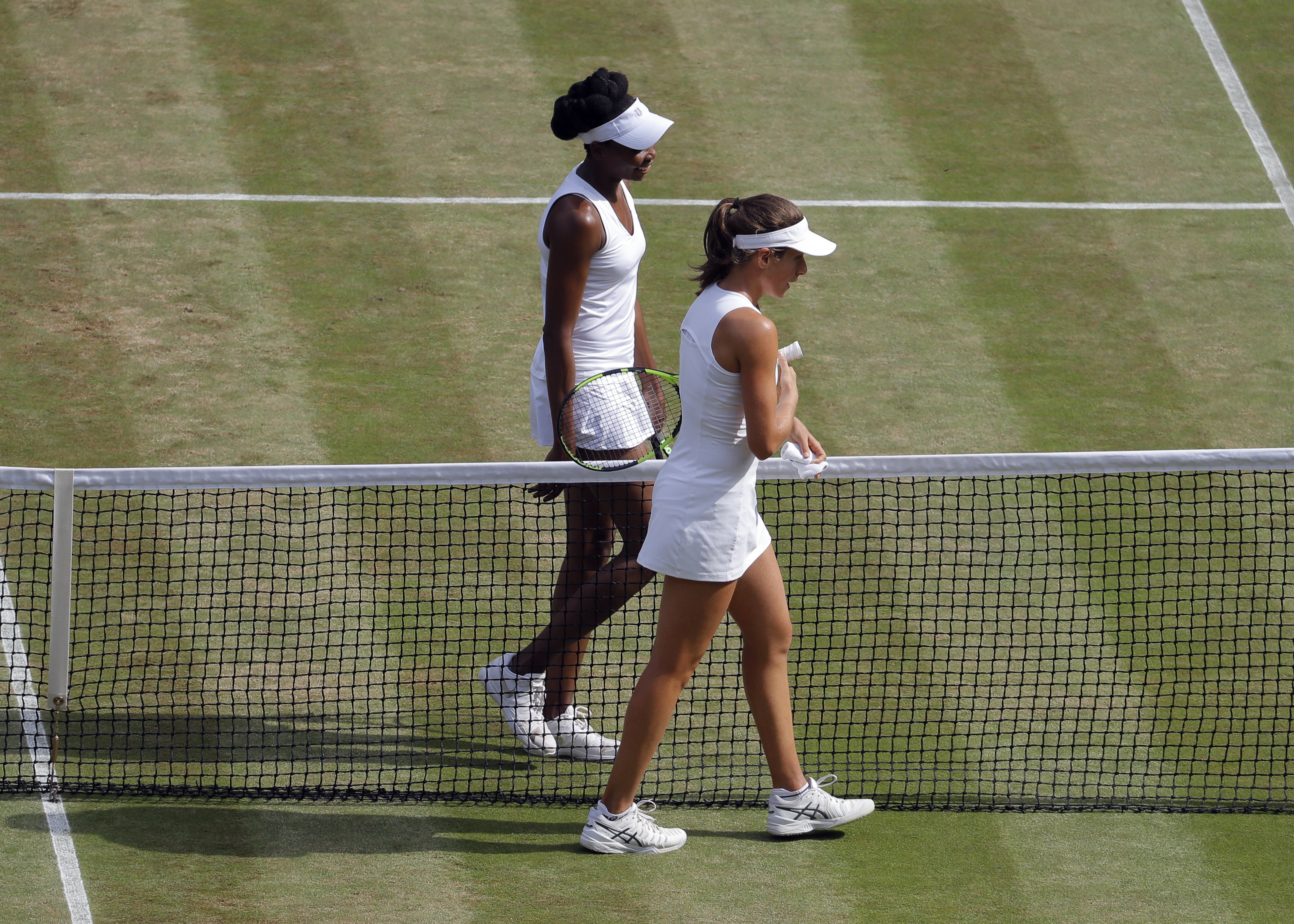 Johanna Konta was beaten by Venus Williams in the Wimbledon semi-finals (Alastair Grant/PA)