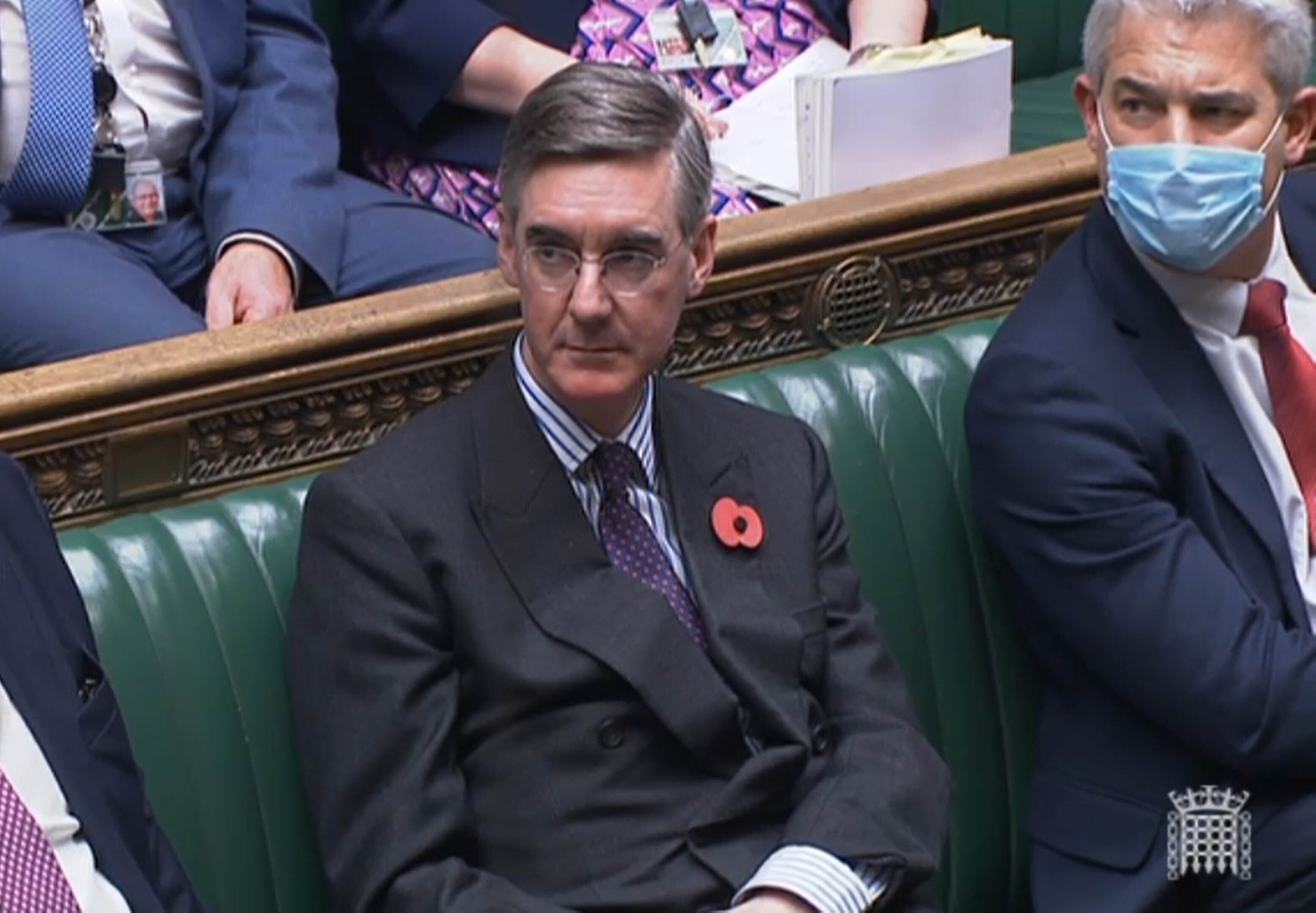 ‘Loans are not earnings and are not declarable in the register of interests,’ says Mr Rees-Mogg