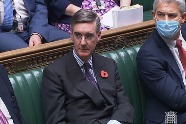 <p>‘Loans are not earnings and are not declarable in the register of interests,’ says Mr Rees-Mogg </p>