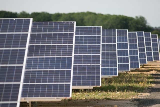 <p>Solar generated 3.8 per cent of the UK’s power needs last year compared to 9.5 per cent in Spain, 9.1 per cent in Germany and 9.5 per cent in the Netherlands</p>